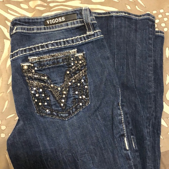 Vigoss slim boot jeans - Picture 1 of 3